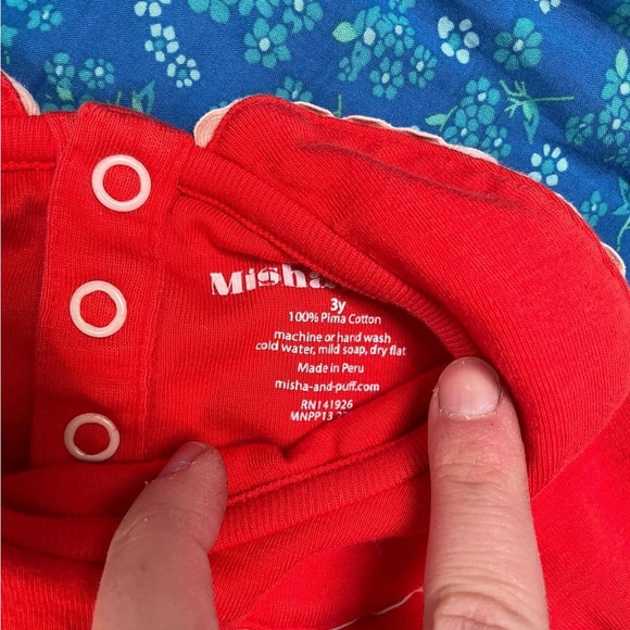 Misha & Puff Peter Pan top - Picture 2 of 2
